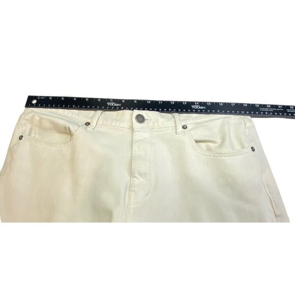 VINCE DL1961 Jeans Denim White 40 6-10 - Picture 7 of 12